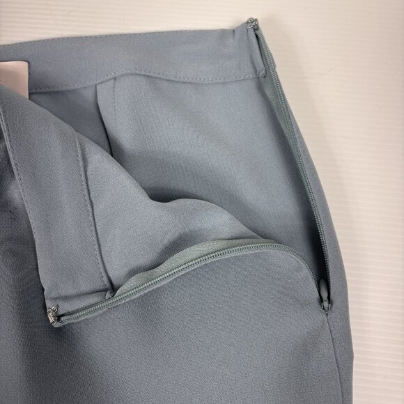 Cinq à Sept Womens Size 0 FLAW Beaded Rhinestone Flowers Dress‎ Pants Slate Blue - Picture 4 of 9